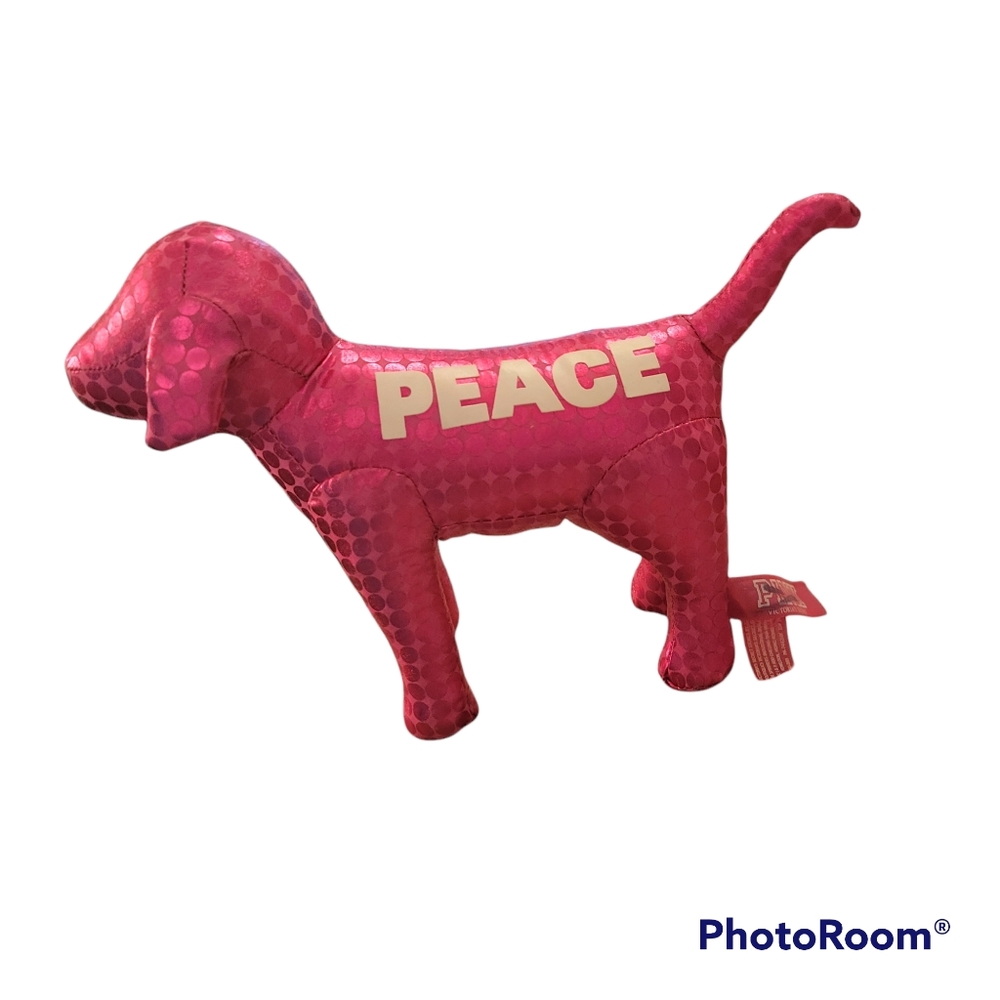 Vs pink peace dog 🎀💞💖